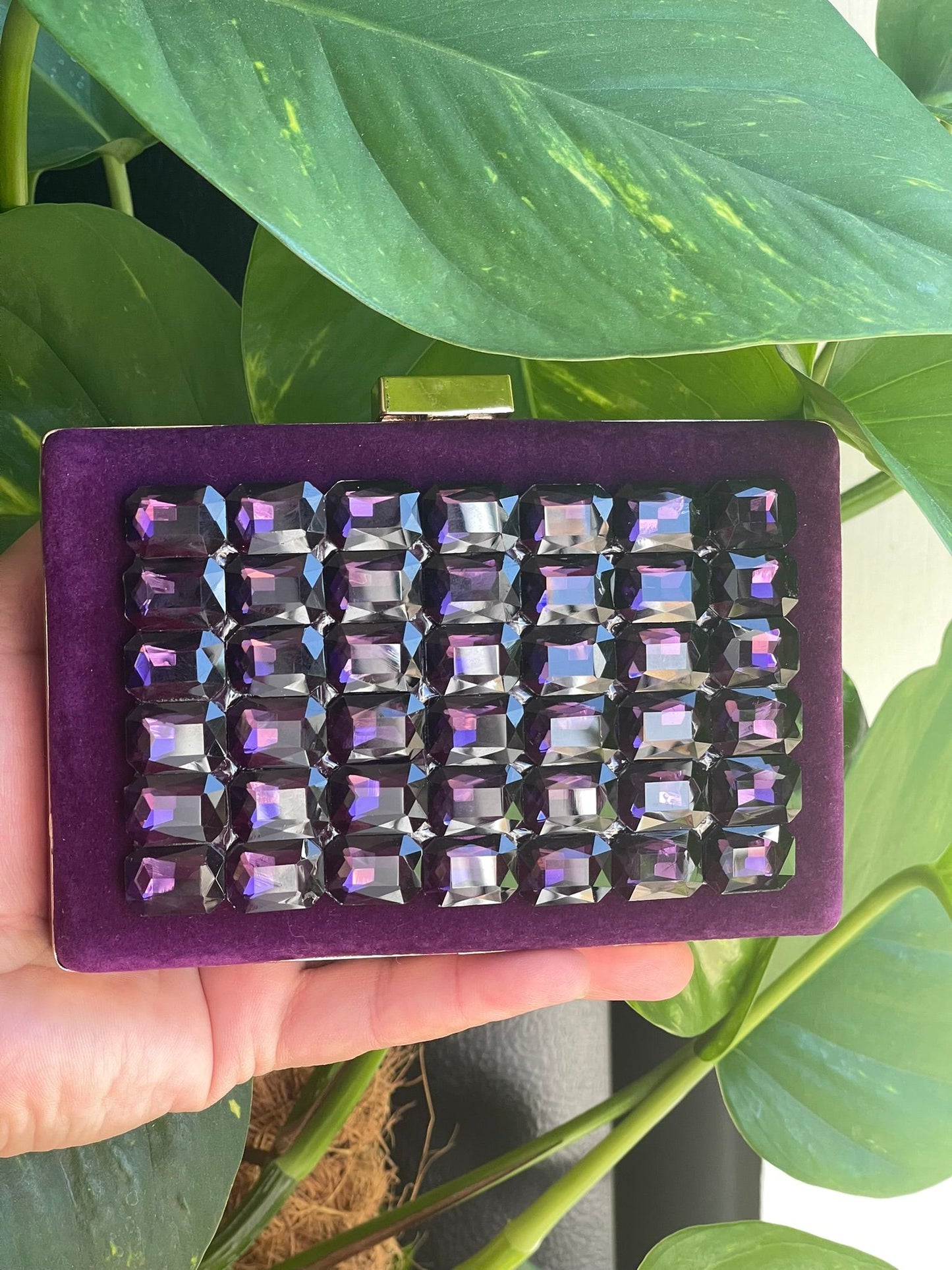 Glam Crystal Clutches