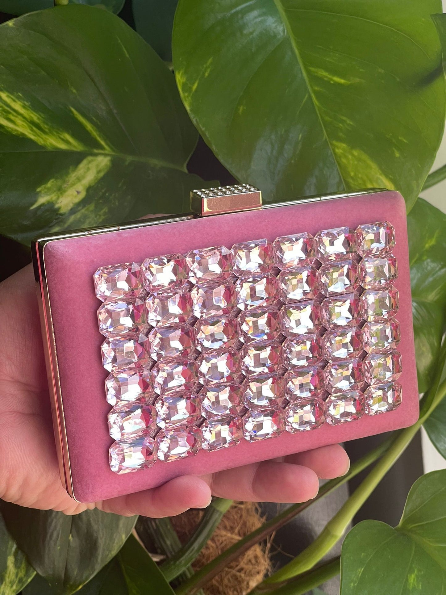 Glam Crystal Clutches
