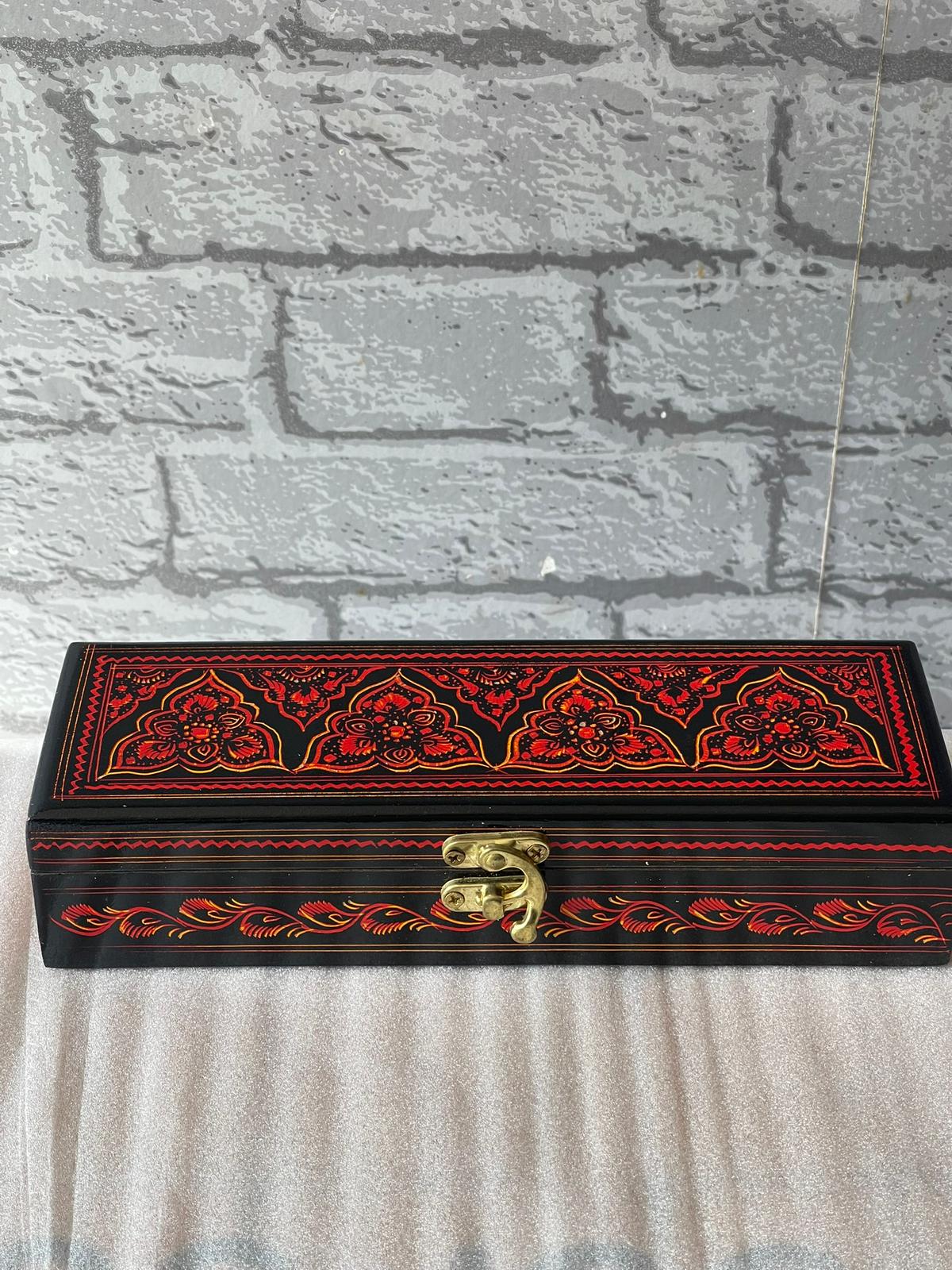 Handcrafted Hand-Painted Jewellery Boxes in Various Colors