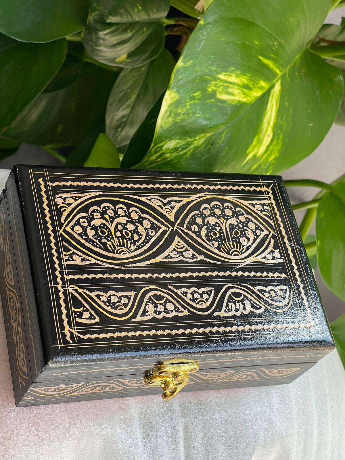 Handcrafted Hand-Painted Jewellery Boxes in Various Colors