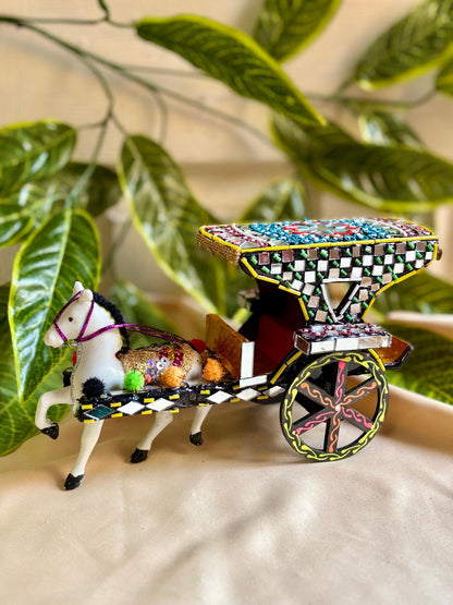 Hand-Painted Truck Art Lantern – Traditional Tanga Motif
