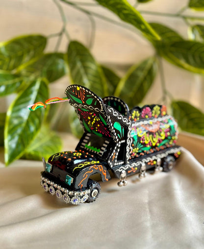 Hand-Painted Truck Art Lantern – Traditional Tanga Motif