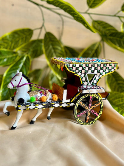 Hand-Painted Truck Art Lantern – Traditional Tanga Motif
