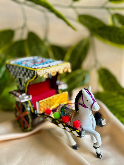 Hand-Painted Truck Art Lantern – Traditional Tanga Motif