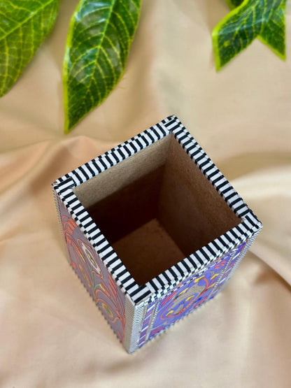 Authentic Chamak Patti Truck Art Utensil Holder